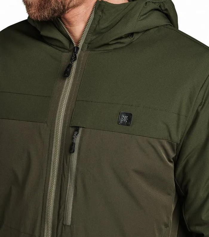 Men Roark Jackets and Vests Layover 20 Jacket Dark Military