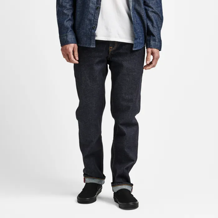 Men Roark Jeans HWY 128 125oz Straight Fit Kaihara Denim Jeans Raw
