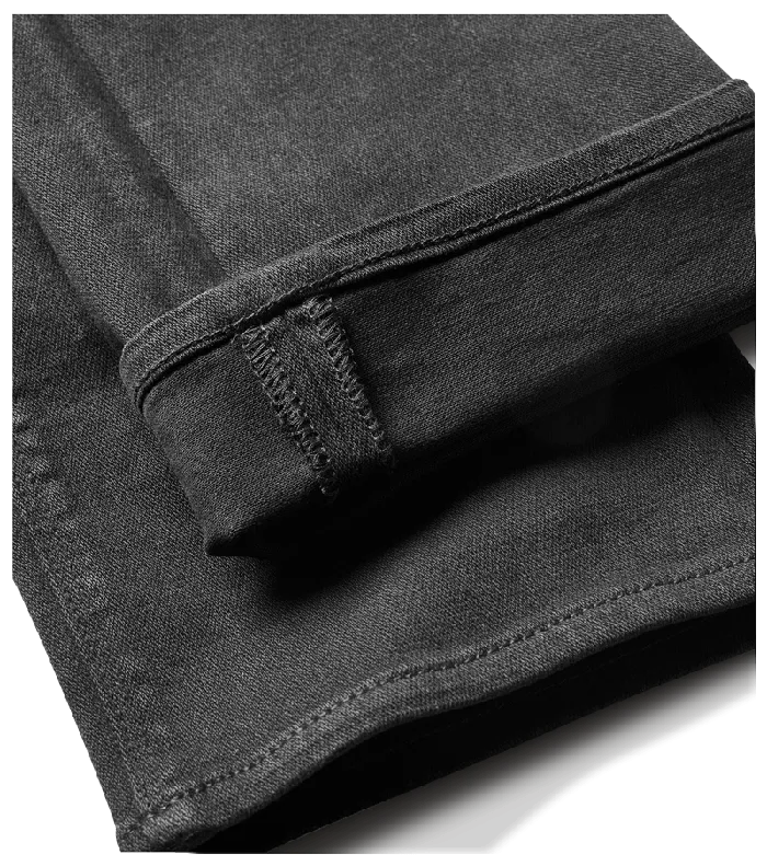 Men Roark Jeans HWY 133 Slim Fit Broken Twill Jeans Black 2