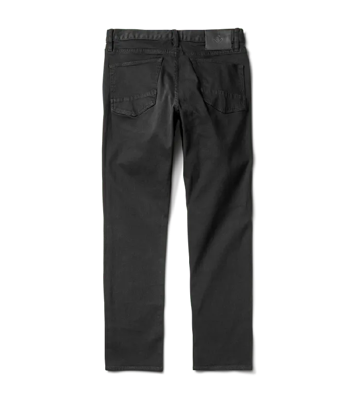 Men Roark Jeans HWY 133 Slim Fit Broken Twill Jeans Black 2