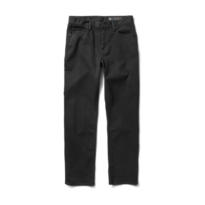 Men Roark Jeans HWY 190 5Pocket Relaxed Fit Broken Twill Denim Black