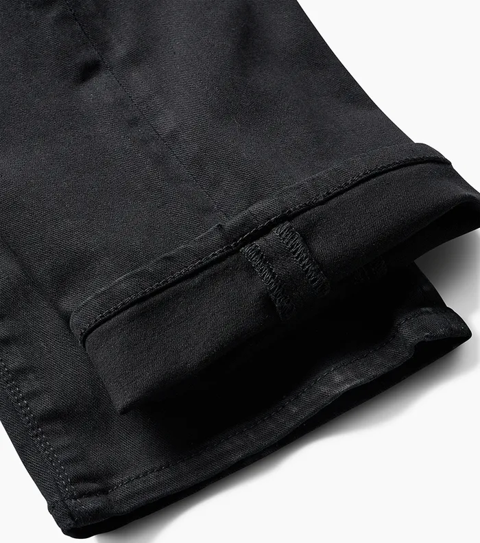 Men Roark Jeans HWY 190 5Pocket Relaxed Fit Broken Twill Denim Black