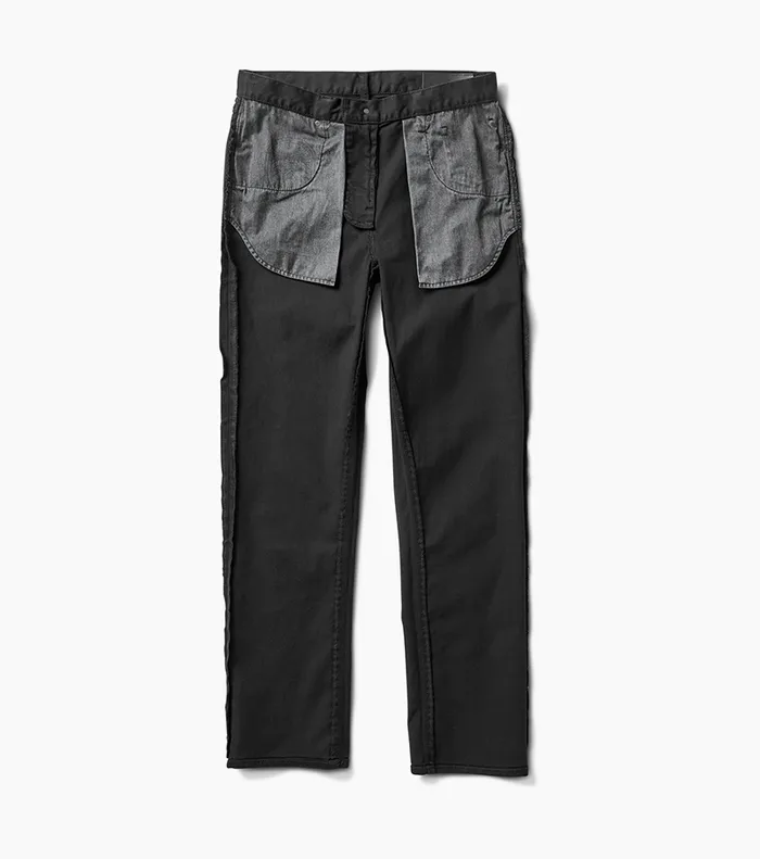 Men Roark Jeans HWY 190 5Pocket Relaxed Fit Broken Twill Denim Black