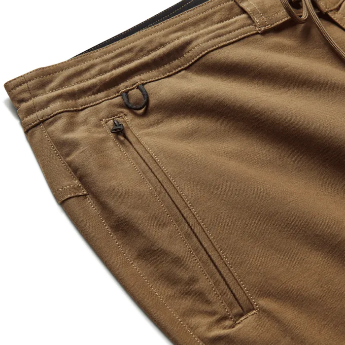 Men Roark Pants Layover Traveler Pants Dark Khaki