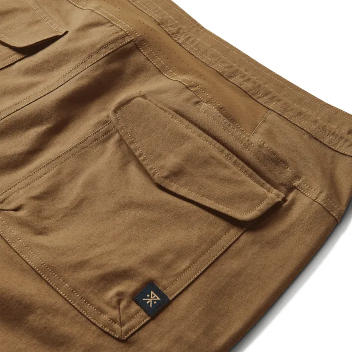 Men Roark Pants Layover Traveler Pants Dark Khaki