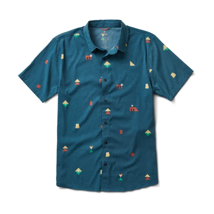 Men Roark Shirts Bless Up Breathable Stretch Shirt Costa