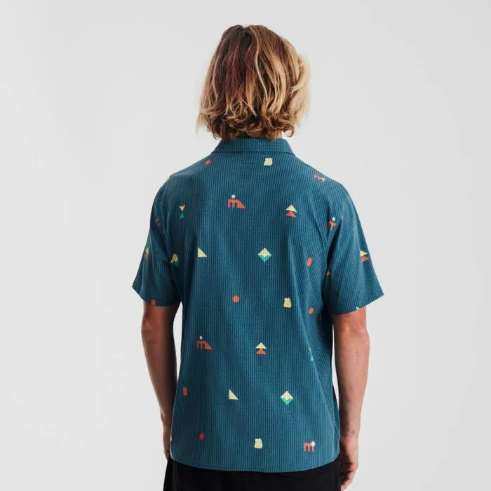 Men Roark Shirts Bless Up Breathable Stretch Shirt Costa