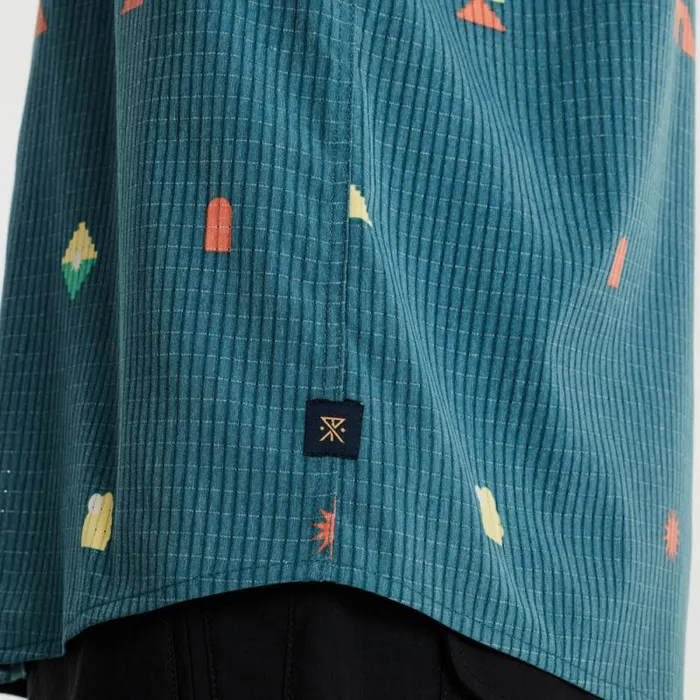 Men Roark Shirts Bless Up Breathable Stretch Shirt Costa