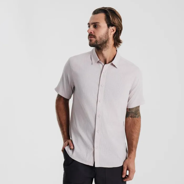 Men Roark Shirts Bless Up Breathable Stretch Shirt Dusty Lilac
