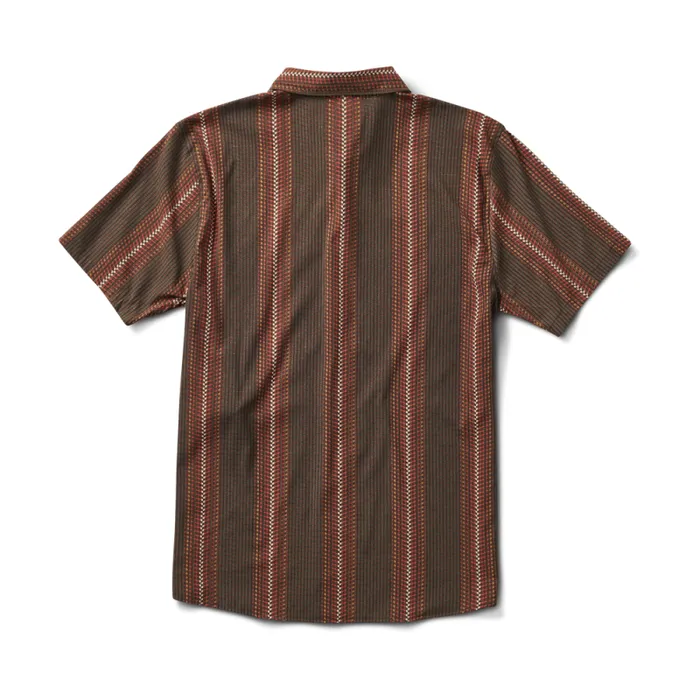 Men Roark Shirts Bless Up Breathable Stretch Shirt Herringbone Military