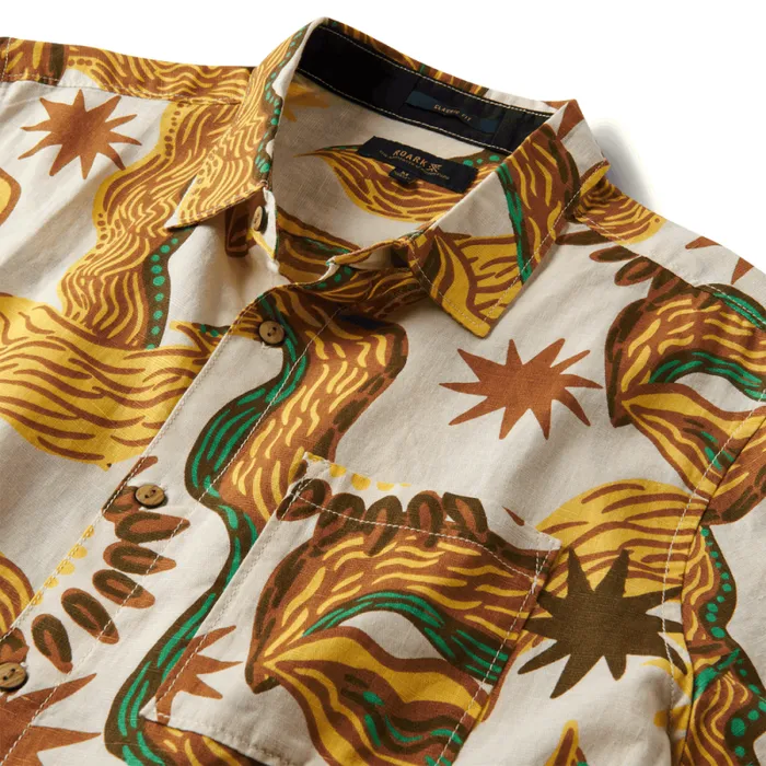 Men Roark Shirts Journey Shirt Grotta Magica Almond