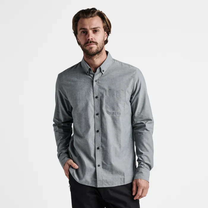 Men Roark Shirts Scholar Long Sleeve Shirt Nannai Blue