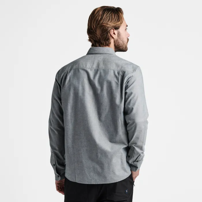 Men Roark Shirts Scholar Long Sleeve Shirt Nannai Blue