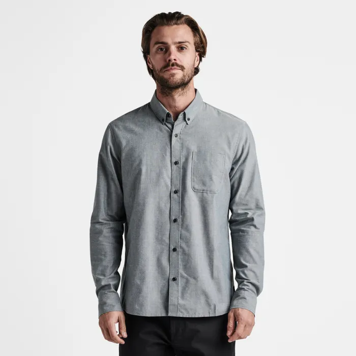 Men Roark Shirts Scholar Long Sleeve Shirt Nannai Blue