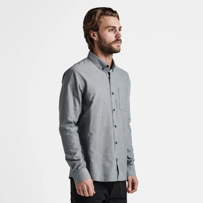 Men Roark Shirts Scholar Long Sleeve Shirt Nannai Blue