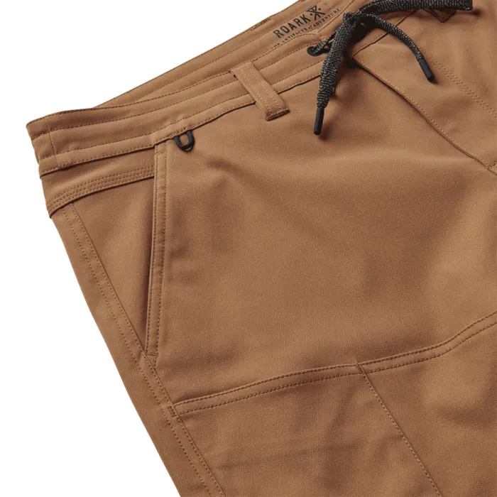 Men Roark Shorts Explorer Long Road Shorts 18034 Dark Khaki