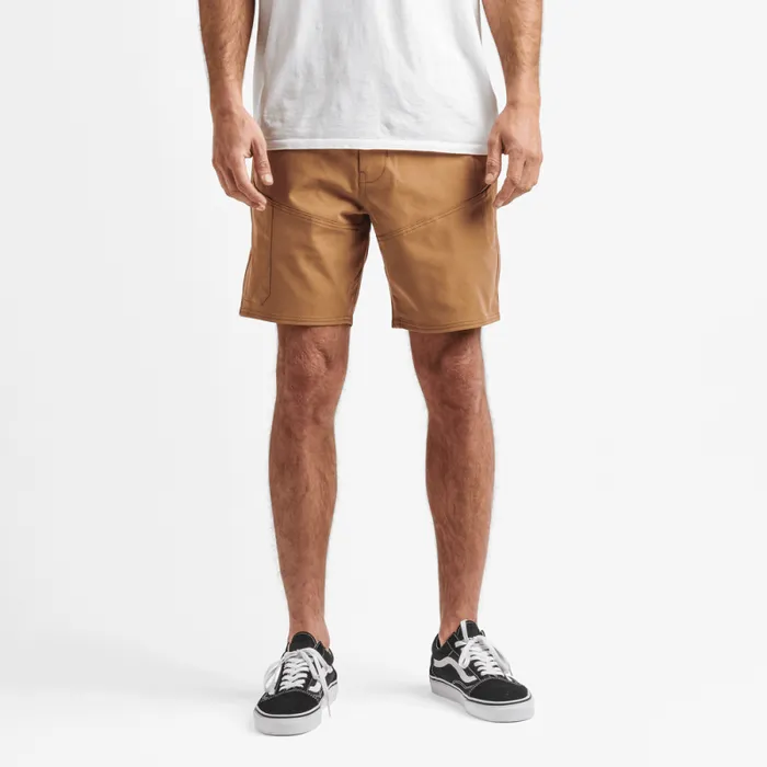 Men Roark Shorts Explorer Long Road Shorts 18034 Dark Khaki