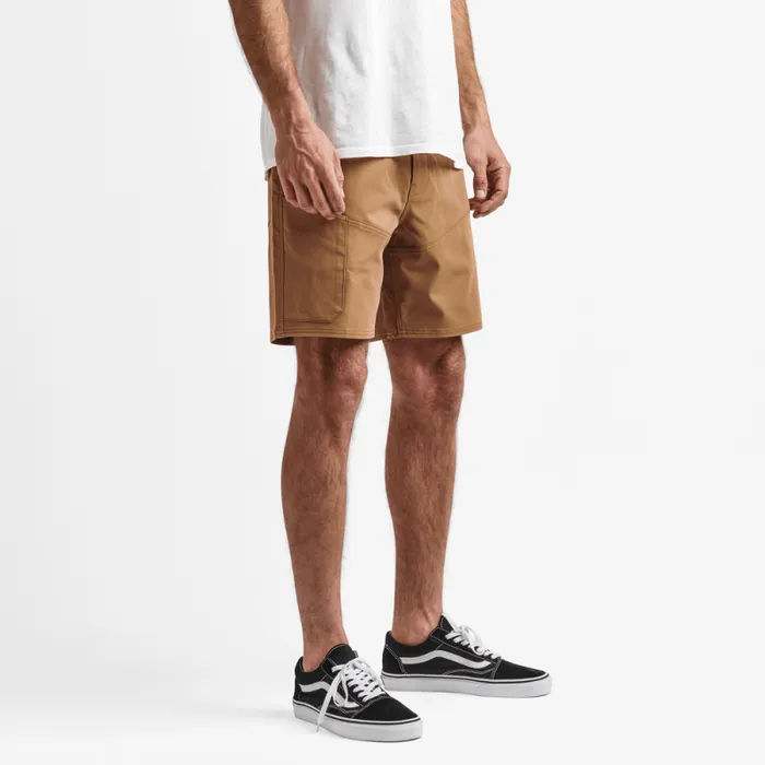 Men Roark Shorts Explorer Long Road Shorts 18034 Dark Khaki