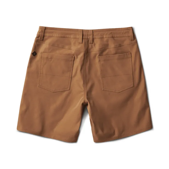 Men Roark Shorts Explorer Long Road Shorts 18034 Dark Khaki