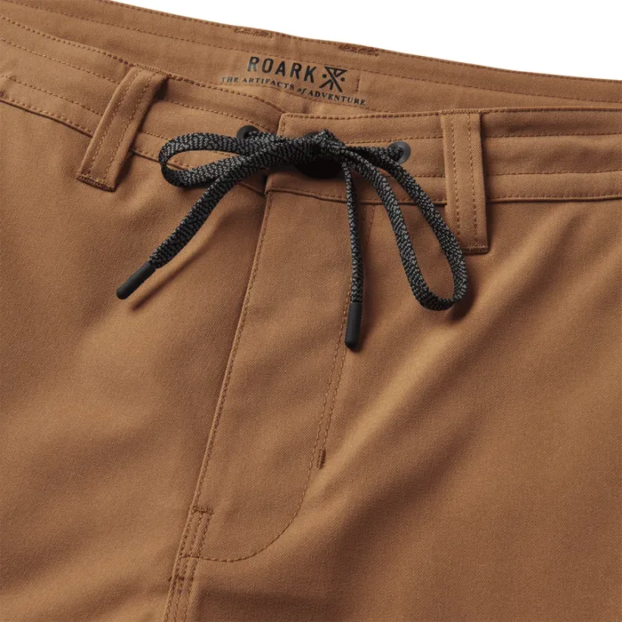 Men Roark Shorts Explorer Long Road Shorts 18034 Dark Khaki