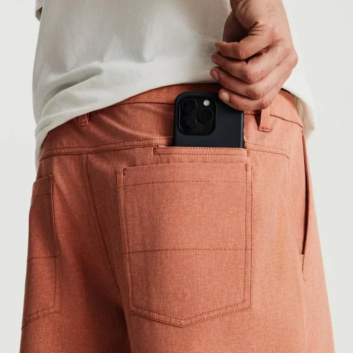 Men Roark Shorts Hybro Hybrid Shorts 17034 Saffron Red