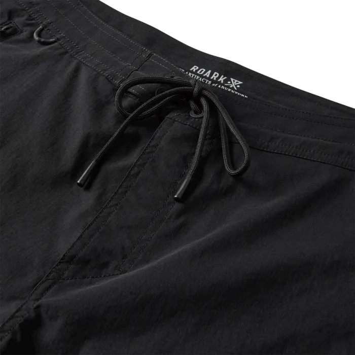 Men Roark Shorts Layover Trail Shorts 17034 Black