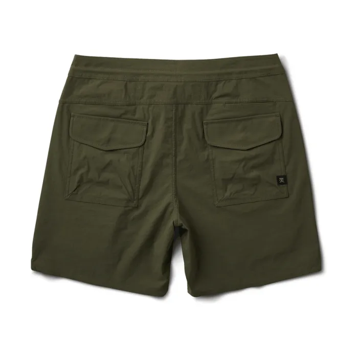 Men Roark Shorts Layover Trail Shorts 17034 Military