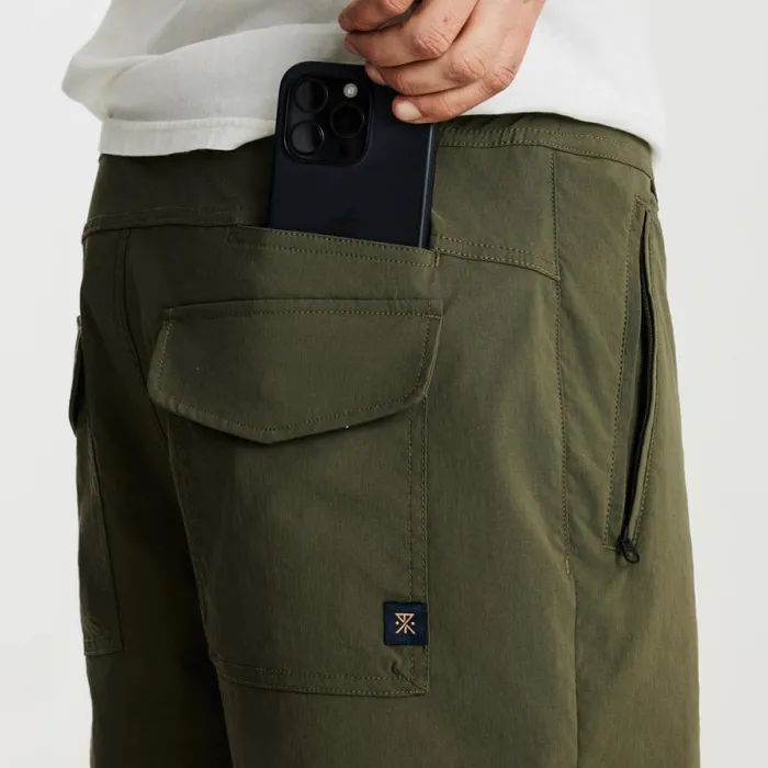 Men Roark Shorts Layover Trail Shorts 17034 Military
