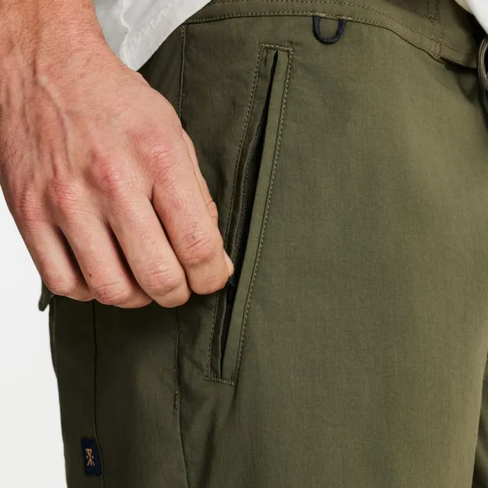 Men Roark Shorts Layover Trail Shorts 17034 Military