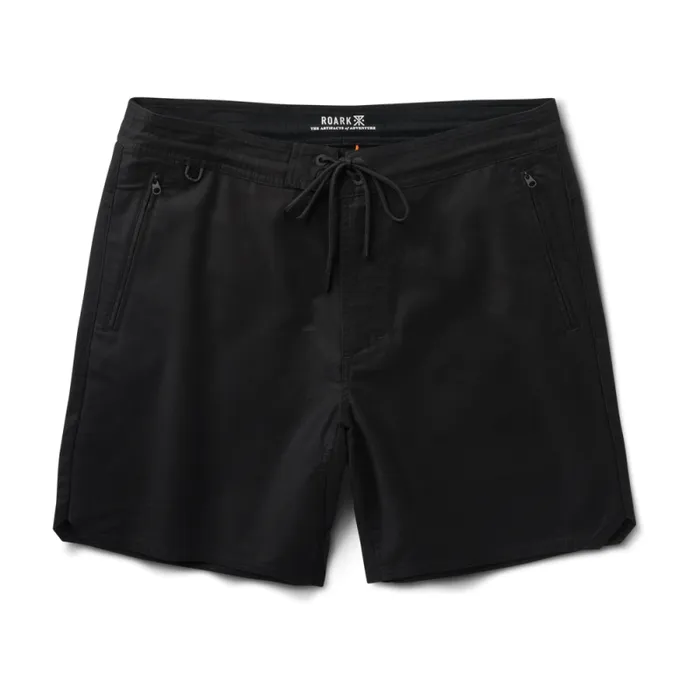 Men Roark Shorts Layover Traveler Shorts 17034 Black