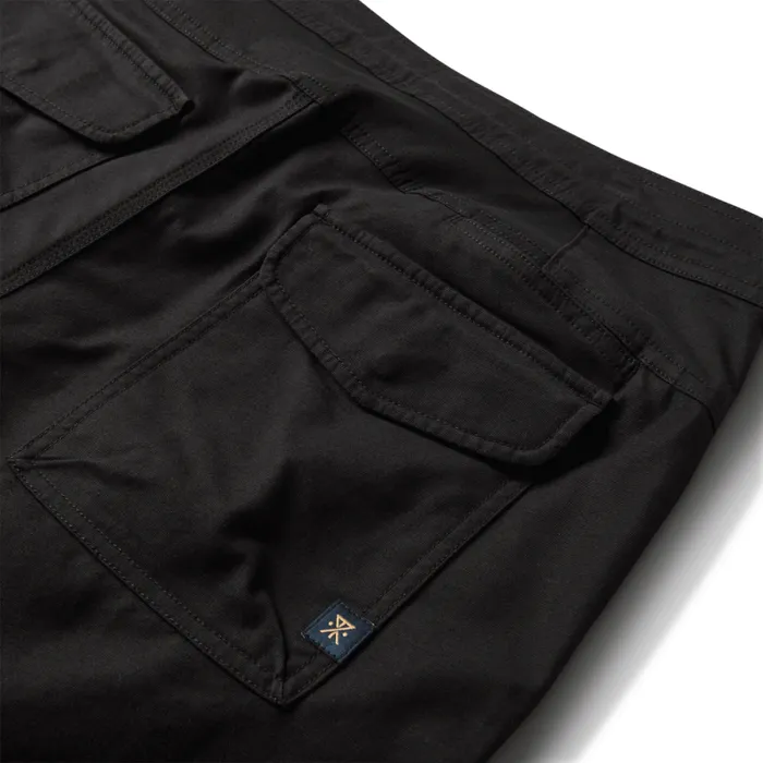 Men Roark Shorts Layover Traveler Shorts 17034 Black