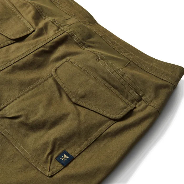 Men Roark Shorts Layover Traveler Shorts 17034 Military