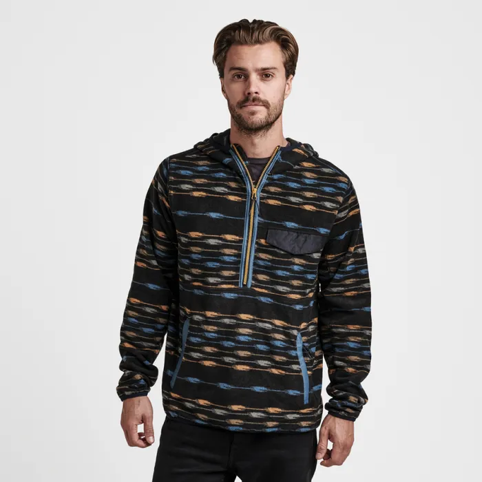 Men Roark Sweatshirts and Hoodies Barra Scrambler Hoodie Dark Navy Sosho