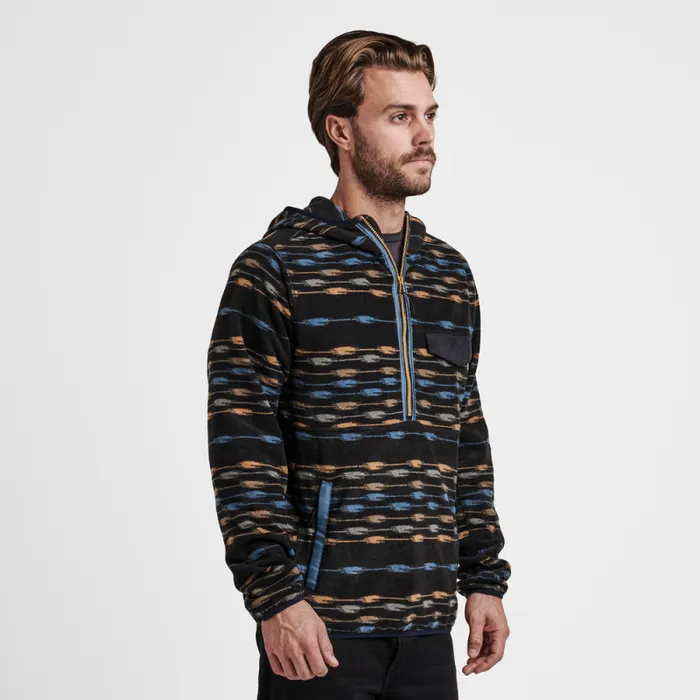Men Roark Sweatshirts and Hoodies Barra Scrambler Hoodie Dark Navy Sosho