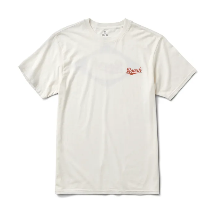 Men Roark Tees Diamond Script Premium Tee Off White