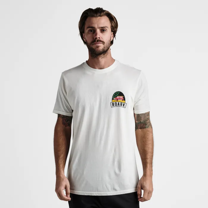 Men Roark Tees Expeditions Of The Obsessed Premium Tee Off White