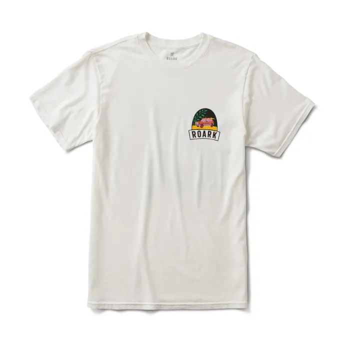 Men Roark Tees Expeditions Of The Obsessed Premium Tee Off White