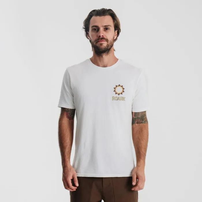 Men Roark Tees Expeditions Premium Tee Mosaic Off White