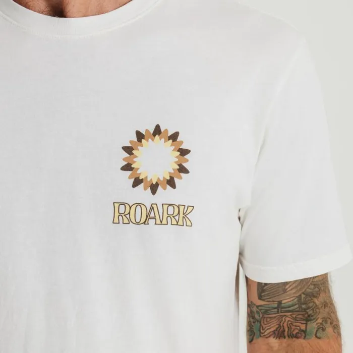 Men Roark Tees Expeditions Premium Tee Mosaic Off White
