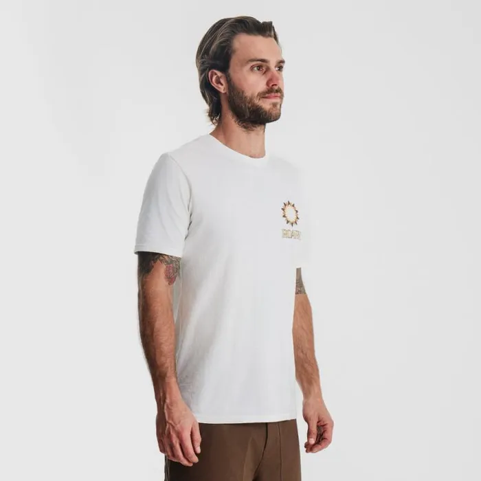 Men Roark Tees Expeditions Premium Tee Mosaic Off White