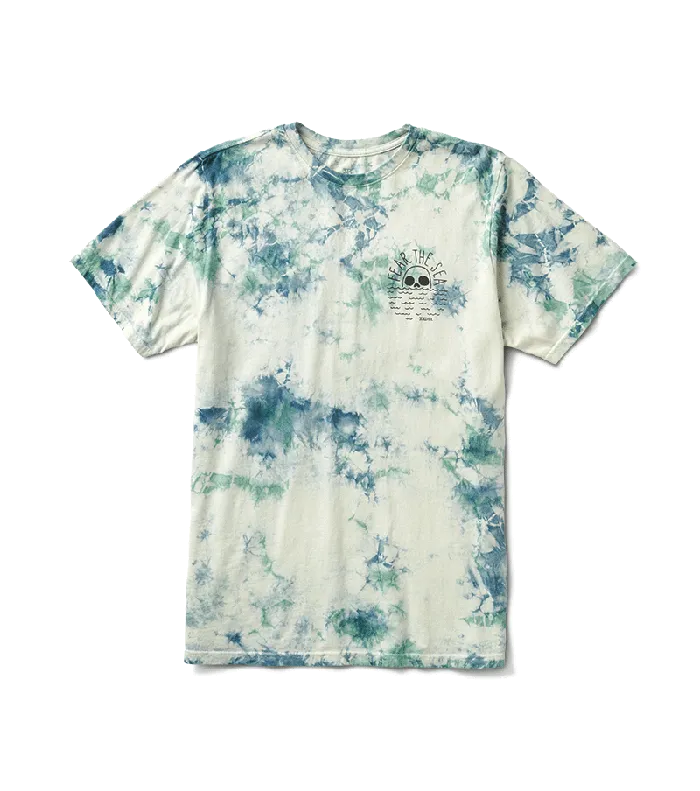 Men Roark Tees Fear The Sea Premium Tee Spray Green