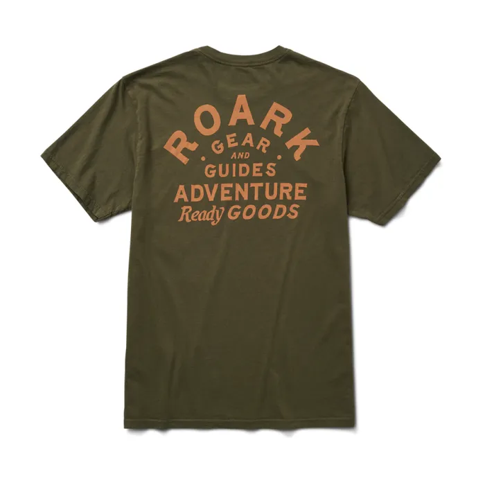 Men Roark Tees Gear and Guides Premium Tee Military