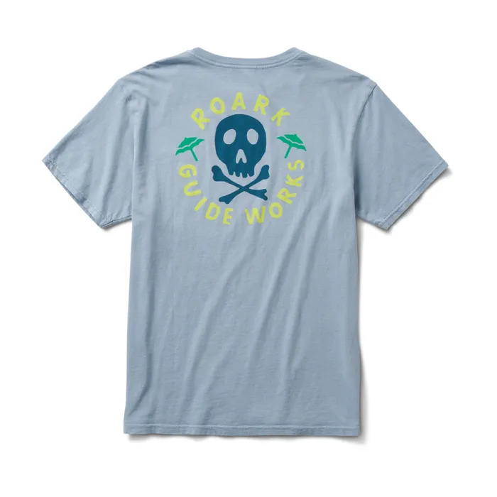 Men Roark Tees Guideworks Skull Premium Tee Cascata