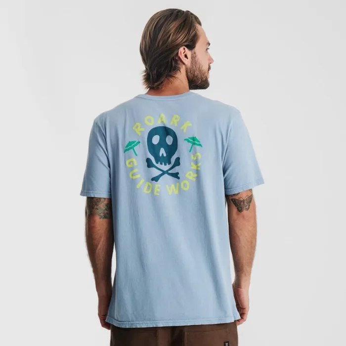 Men Roark Tees Guideworks Skull Premium Tee Cascata