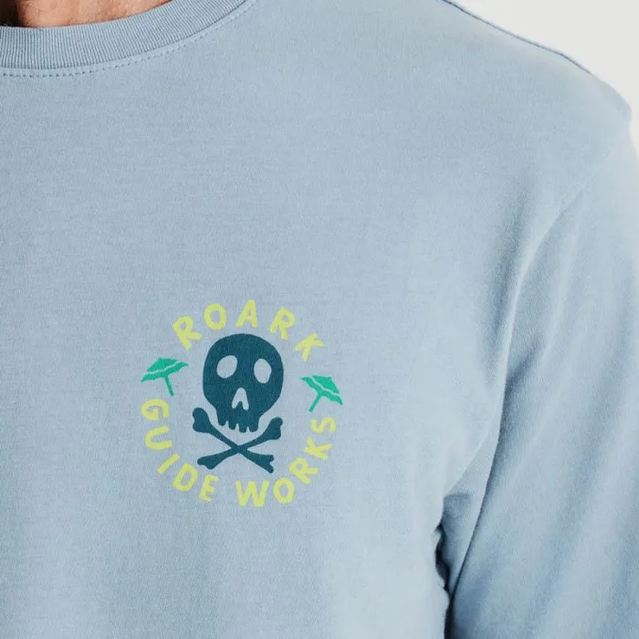 Men Roark Tees Guideworks Skull Premium Tee Cascata
