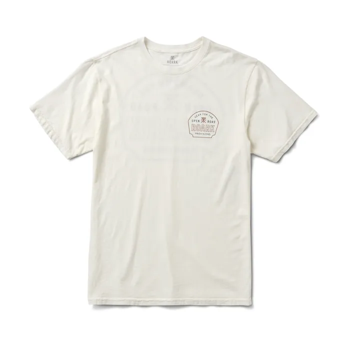 Men Roark Tees Provisions Premium Tee Off White