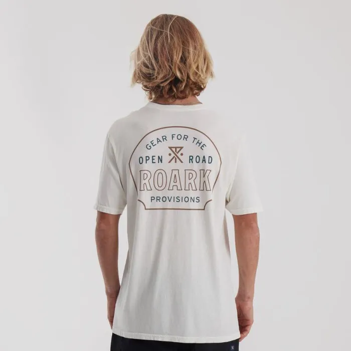 Men Roark Tees Provisions Premium Tee Off White