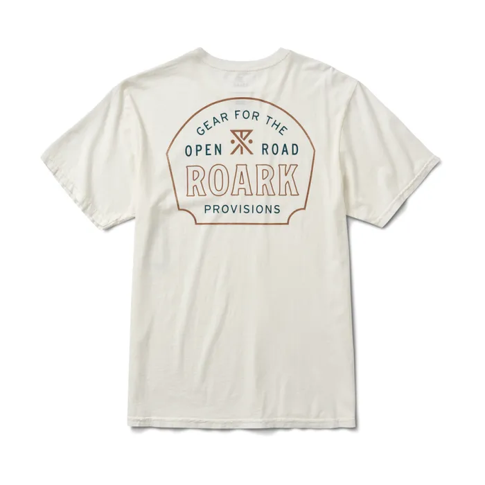 Men Roark Tees Provisions Premium Tee Off White