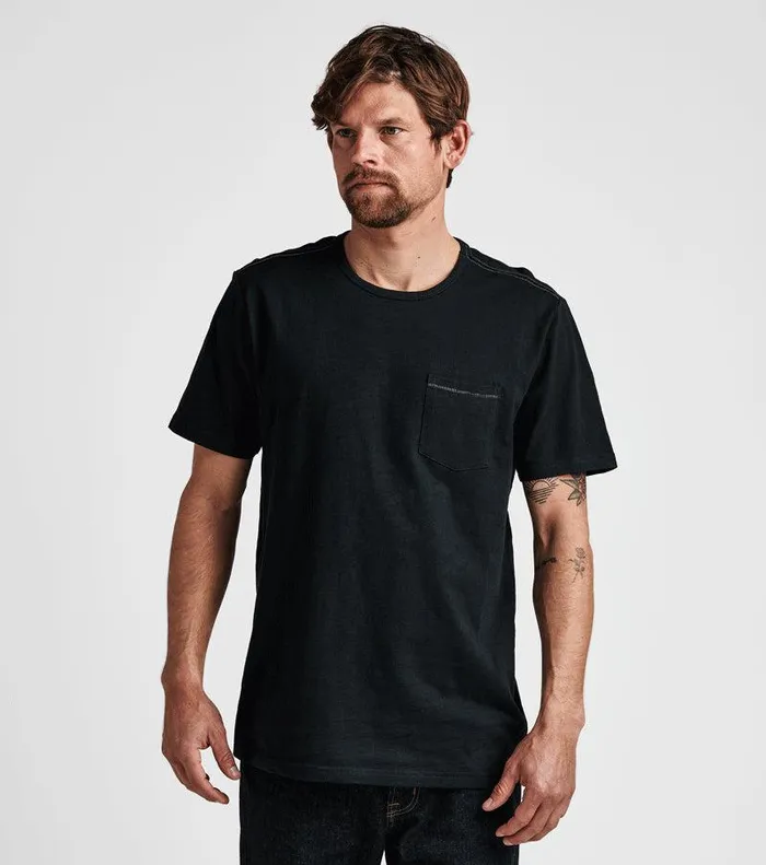 Men Roark Tees Well Worn Midweight Organic Tee Black