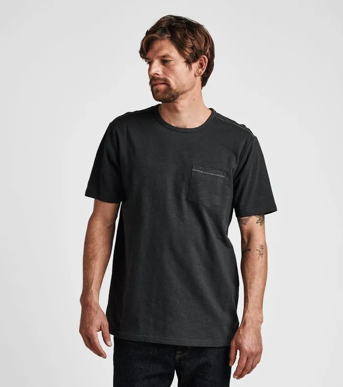 Men Roark Tees Well Worn Midweight Organic Tee Charcoal